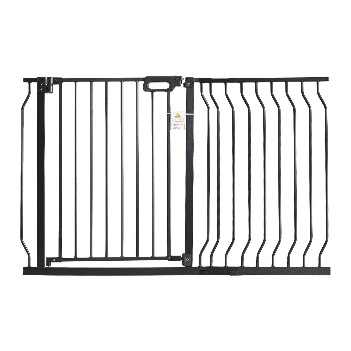 Auto-Close Baby & Pet Safety Gate – Extra Wide 749-1229mm, Black