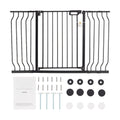 Auto-Close Baby & Pet Safety Gate – Extra Wide 749-1346mm, Black – photo 1 of 5