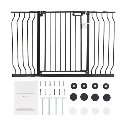 Auto-Close Baby & Pet Safety Gate – Extra Wide 749-1346mm, Black – photo 1 of 5