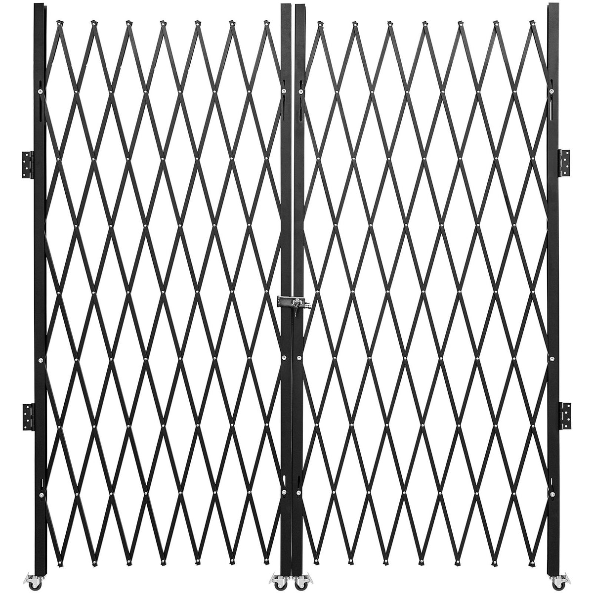 Double Folding Security Gate – Scissor Gate, 5.1x10.2ft