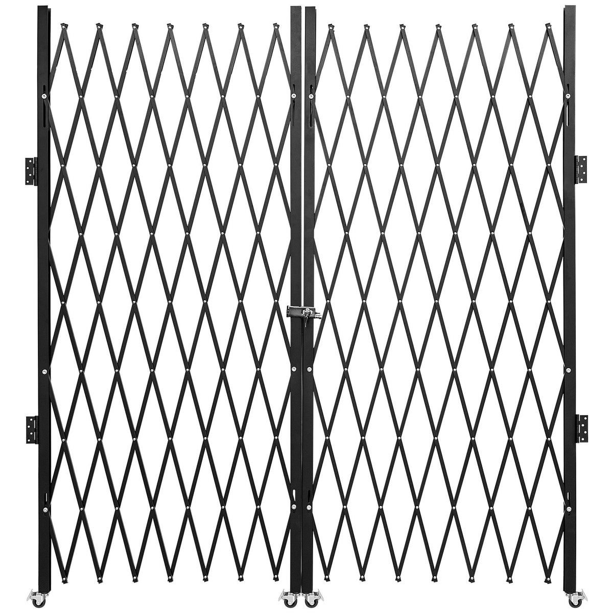 Double Folding Security Gate – Scissor Gate, 5.1x10.2ft