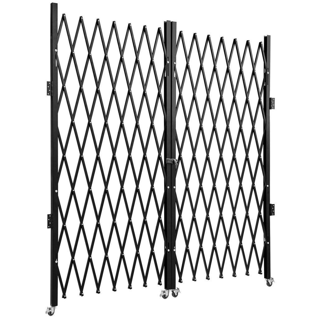 Double Folding Security Gate – Scissor Gate, 5.1x10.2ft