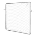 Chain Link Fence Gate – Adjustable 70x72in, Rust-Resistant – photo 1 of 5