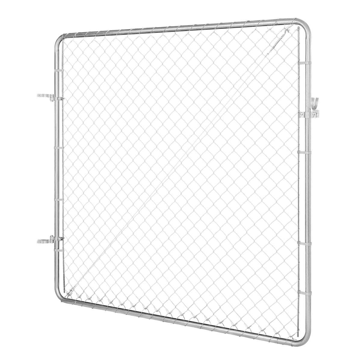 Chain Link Fence Gate – Adjustable 70x72in, Rust-Resistant – photo 1 of 5