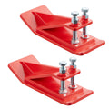 Tractor Bucket Edge Protector (2-Pack) – Heavy Duty Steel, Red – photo 1 of 5