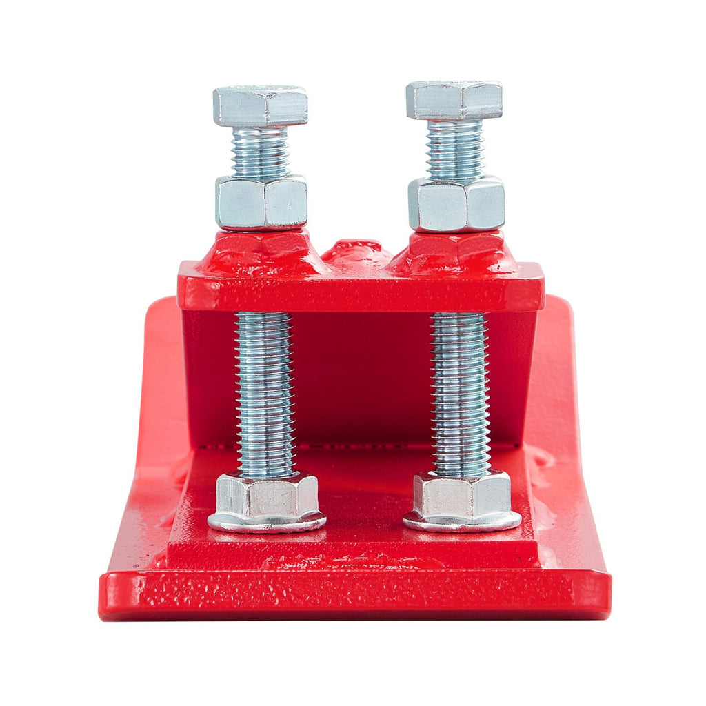 Tractor Bucket Edge Protector (2-Pack) – Heavy Duty Steel, Red
