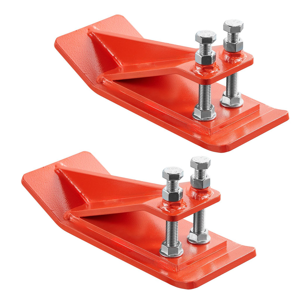 Tractor Bucket Edge Protector (2-Pack) – Heavy Duty Steel, Orange – photo 1 of 5