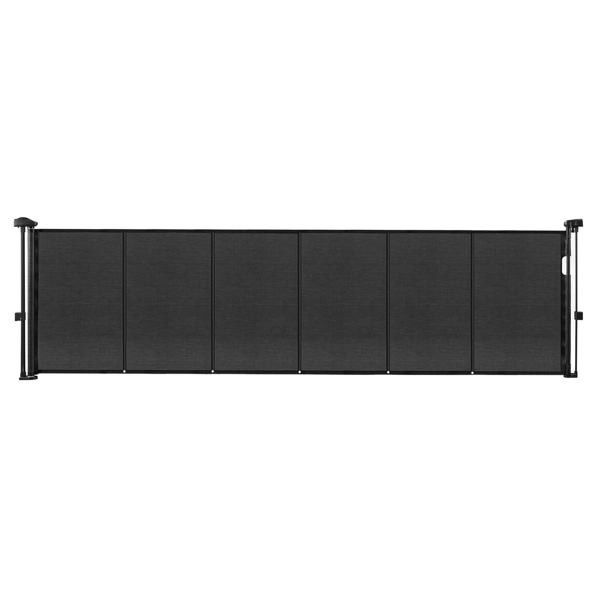 Retractable Baby Gate – Extends to 2800mm, Mesh, Black