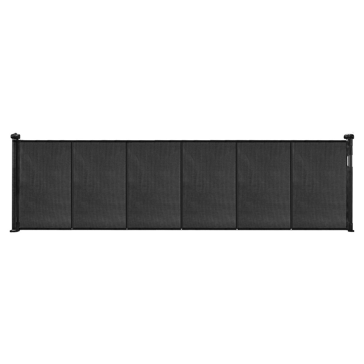 Retractable Baby Gate – Extends to 2800mm, Mesh, Black