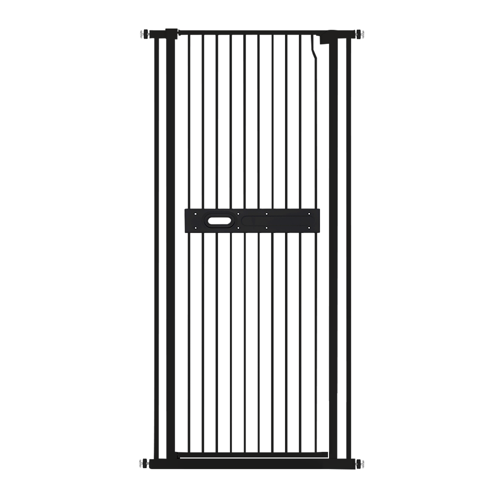 No-Drill Baby & Pet Security Gate – Extra Tall 150cm, Black – photo 1 of 5